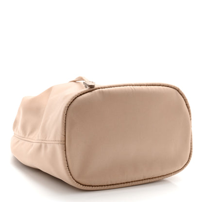 Prada Saffiano Tessuto Nylon Vela Bucket Wristlet Cammeo 4 of 6