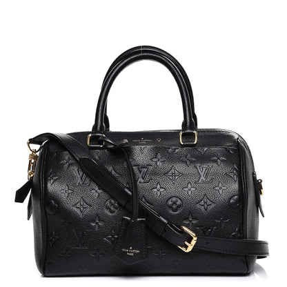 Louis Vuitton Empreinte Speedy Bandouliere 25 NM Black 1 of 10