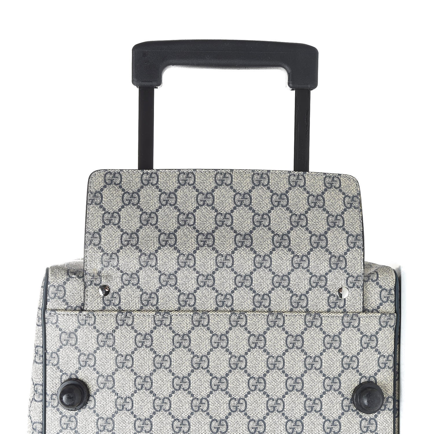Gucci GG Plus Monogram Large Carry On Duffle Trolley Navy 12 of 16