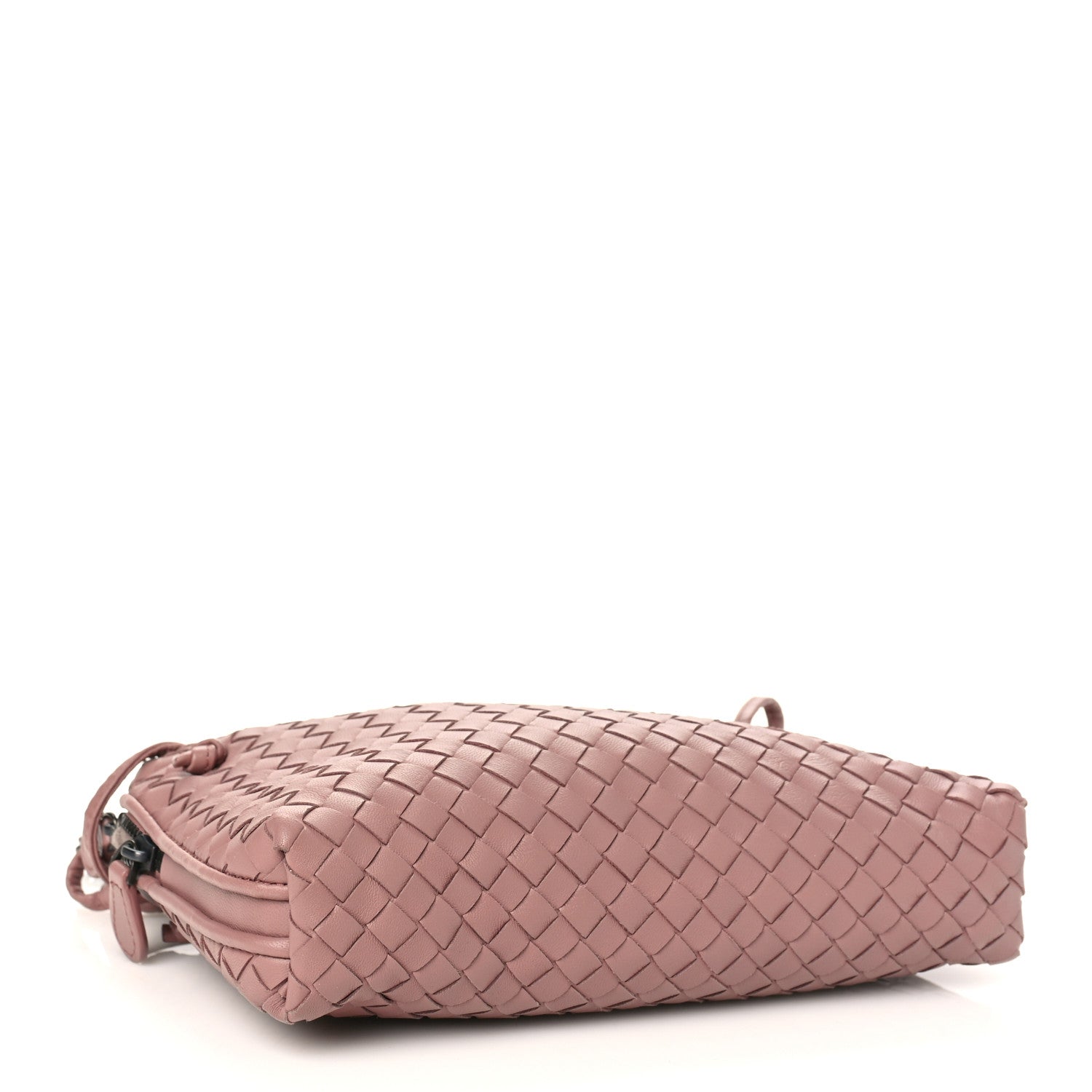 Bottega Veneta Nappa Intrecciato Nodini Crossbody Messenger Deco Rose 4 of 8