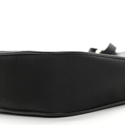 Prada Tessuto Nylon Mini Re-Edition 2000 Shoulder Bag Black 9 of 9