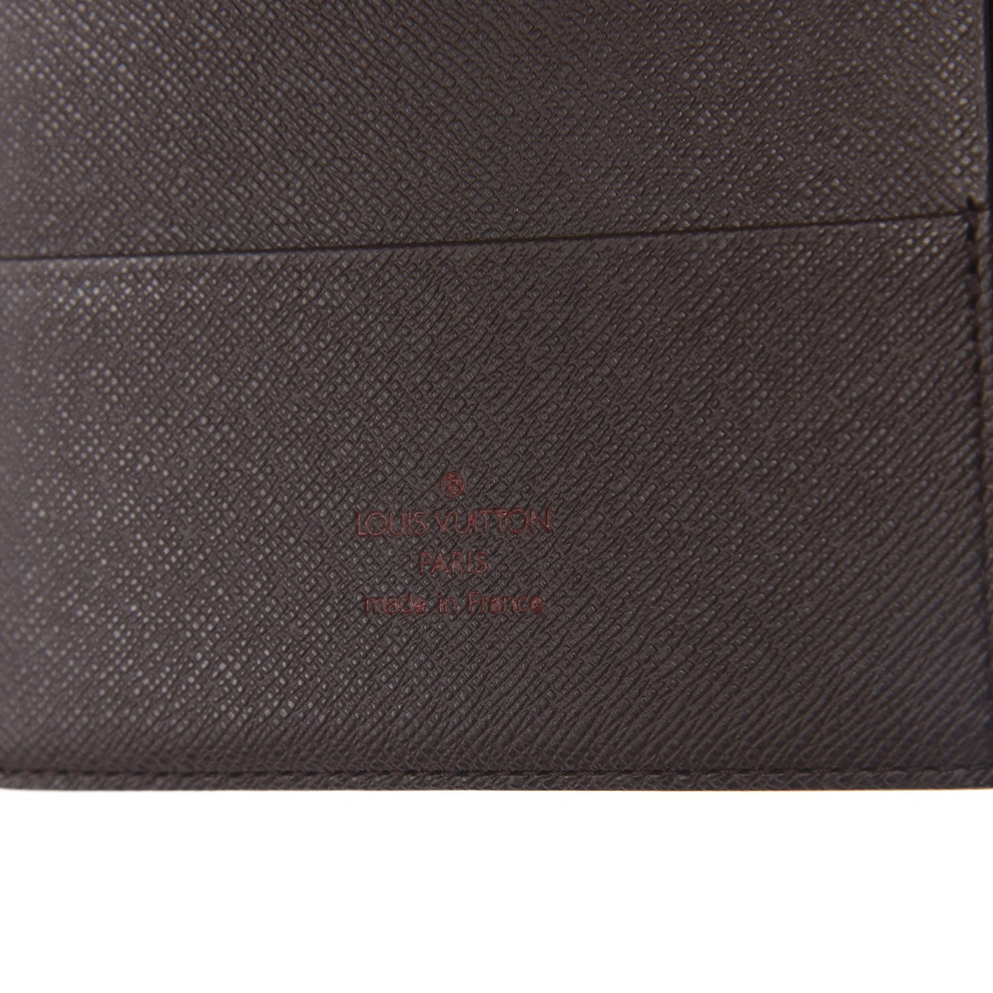 Damier Ebene Large Ring Agenda Cover