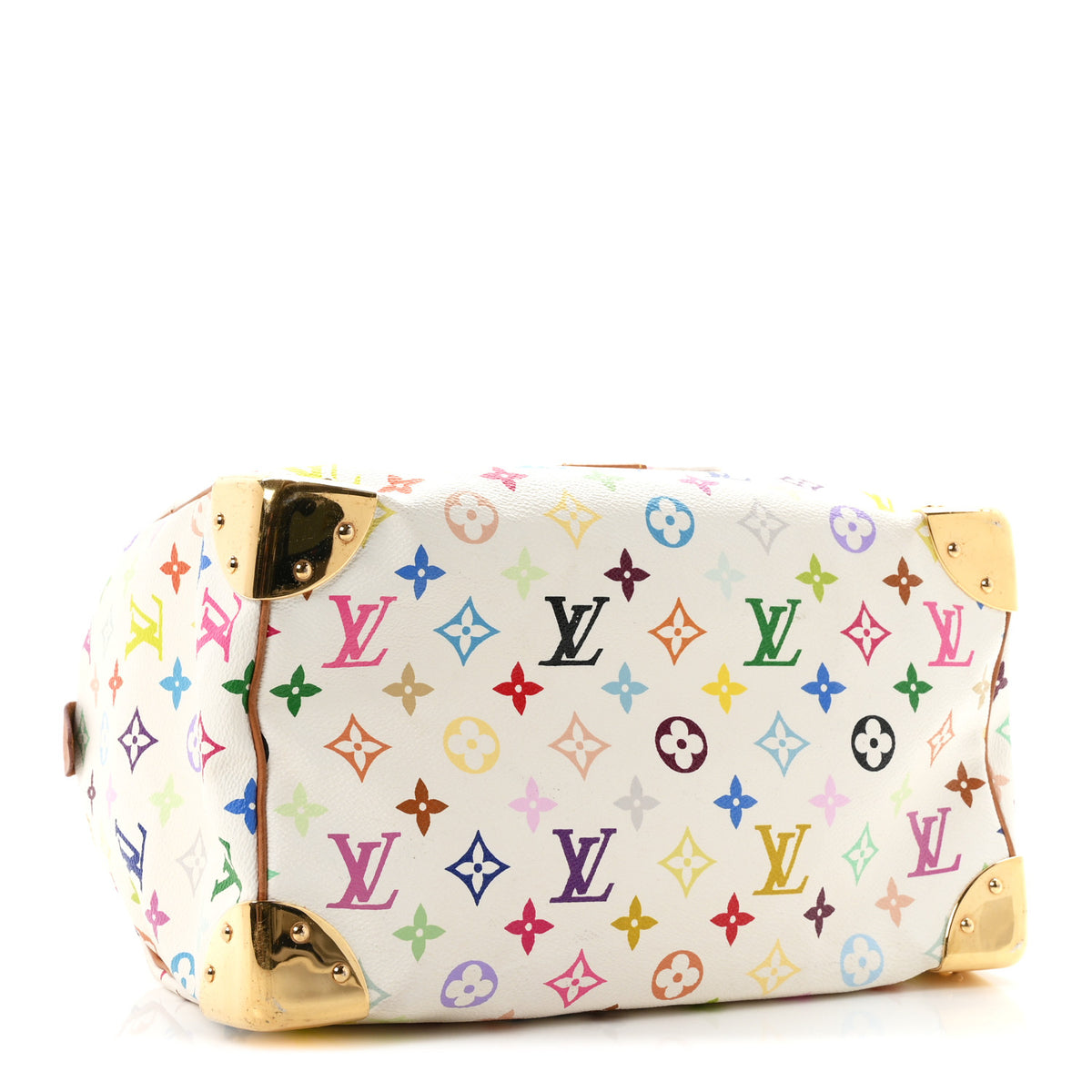 Monogram Multicolor Speedy 30 White