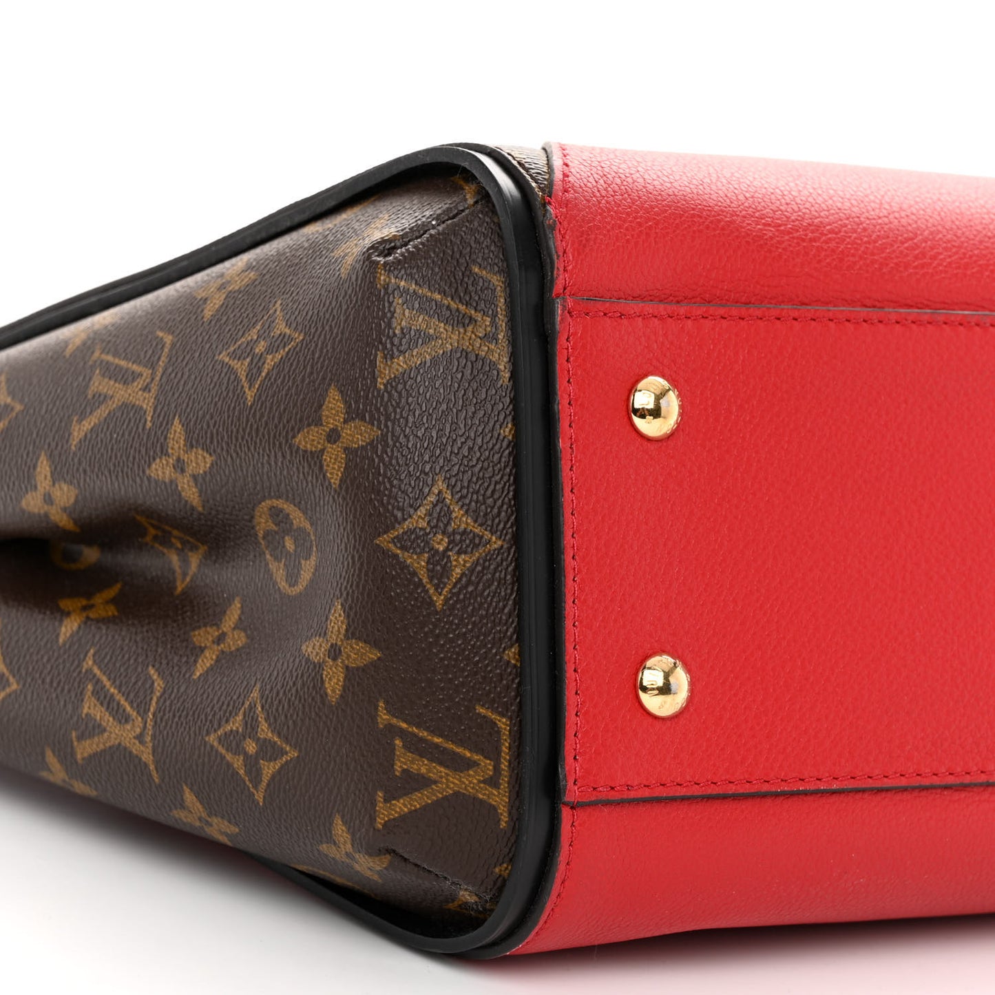 Calfskin Monogram Kimono Tote Cherry