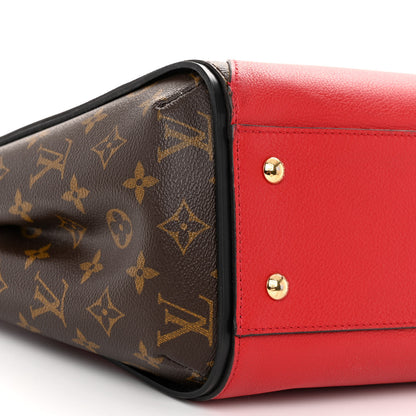 Louis Vuitton Calfskin Monogram Kimono Tote Cherry 8 of 10