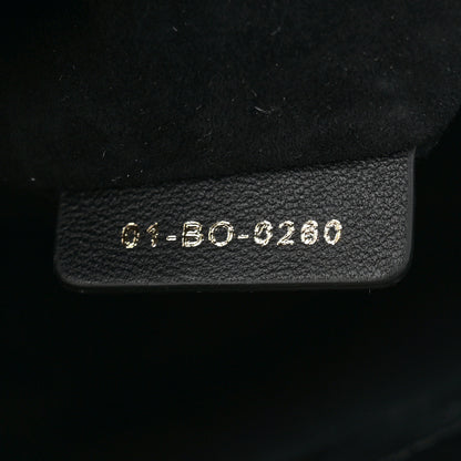 Christian Dior Lambskin Cannage Medium Lady Dior Black 7 of 12