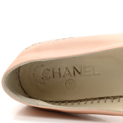 Chanel Lambskin CC Espadrilles 40 Nude 7 of 9