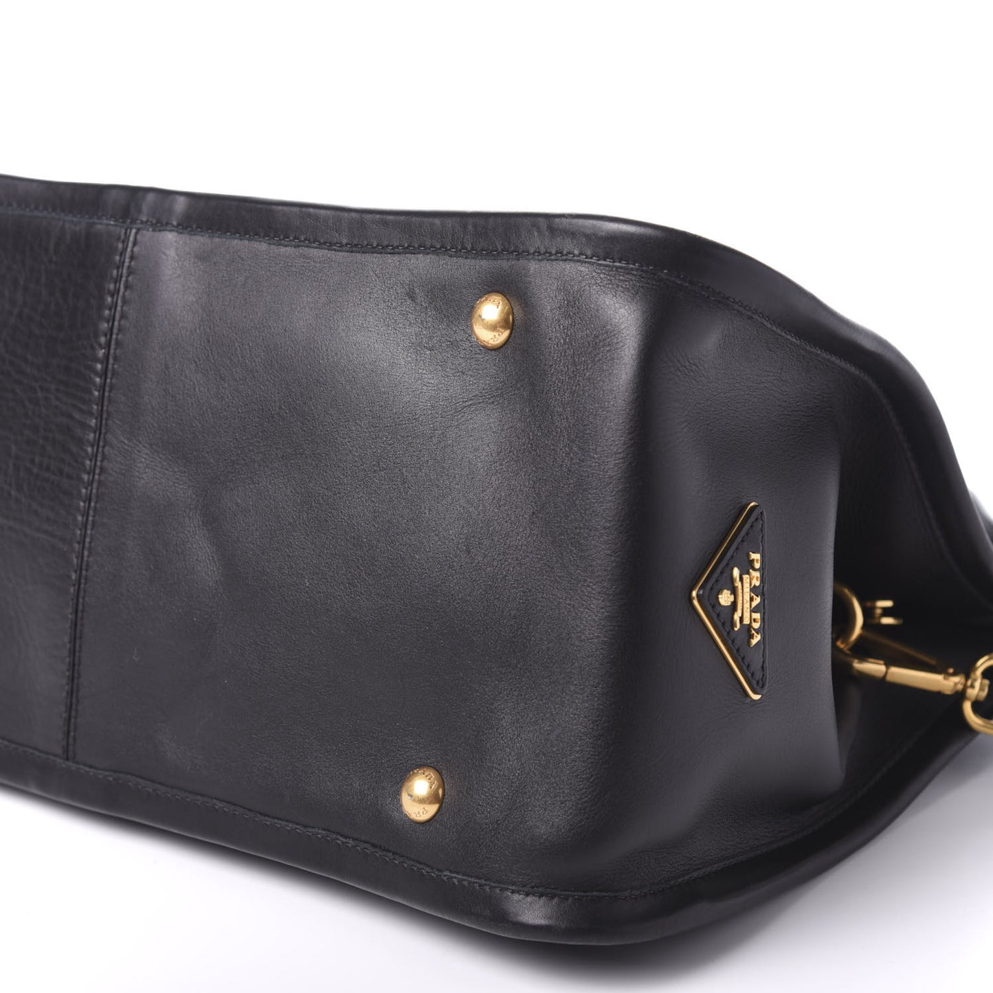 City Calf Tote Black