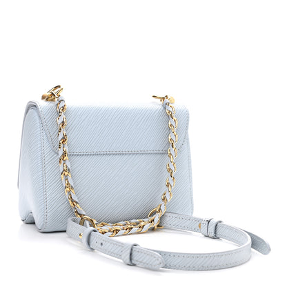 Louis Vuitton Epi Twist Shoulder Bag PM Bleu Celeste 3 of 9