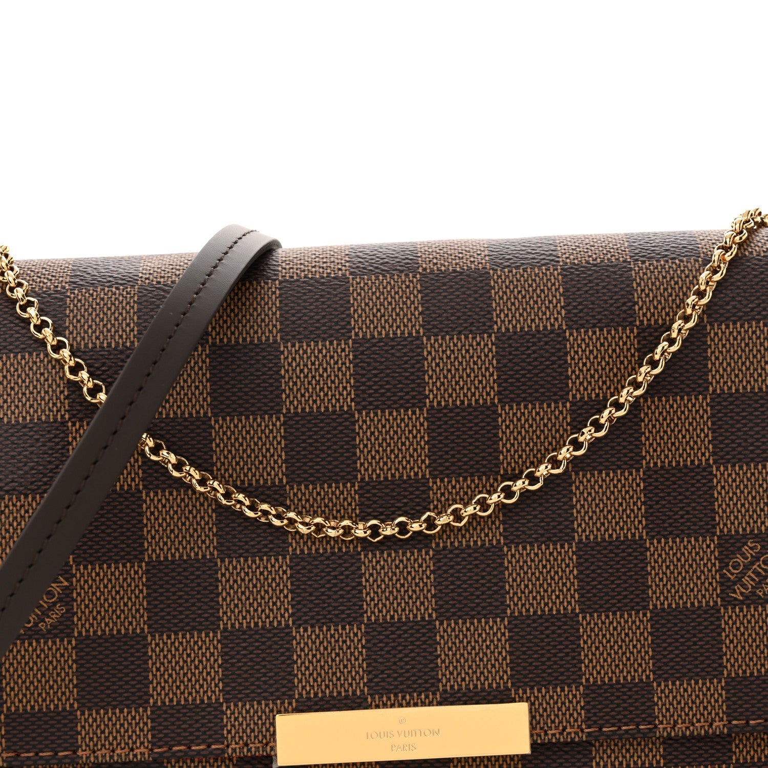 Louis Vuitton Damier Ebene Favorite MM 8 of 10