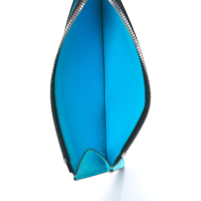 Louis Vuitton Taigarama Coin Card Holder Blue Lagoon 5 of 8