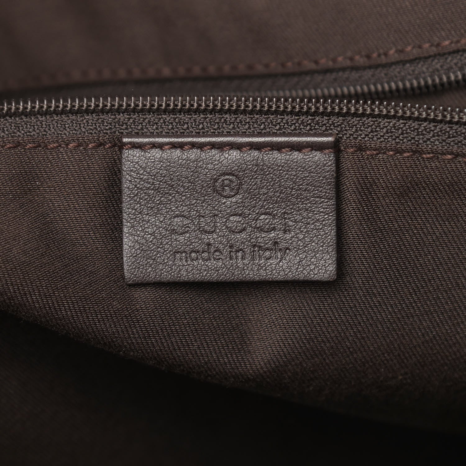 Gucci Crystal Monogram Medium Web Tote Brown 5 of 13