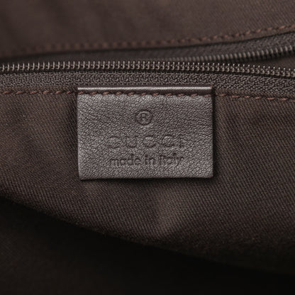 Gucci Crystal Monogram Medium Web Tote Brown 5 of 13