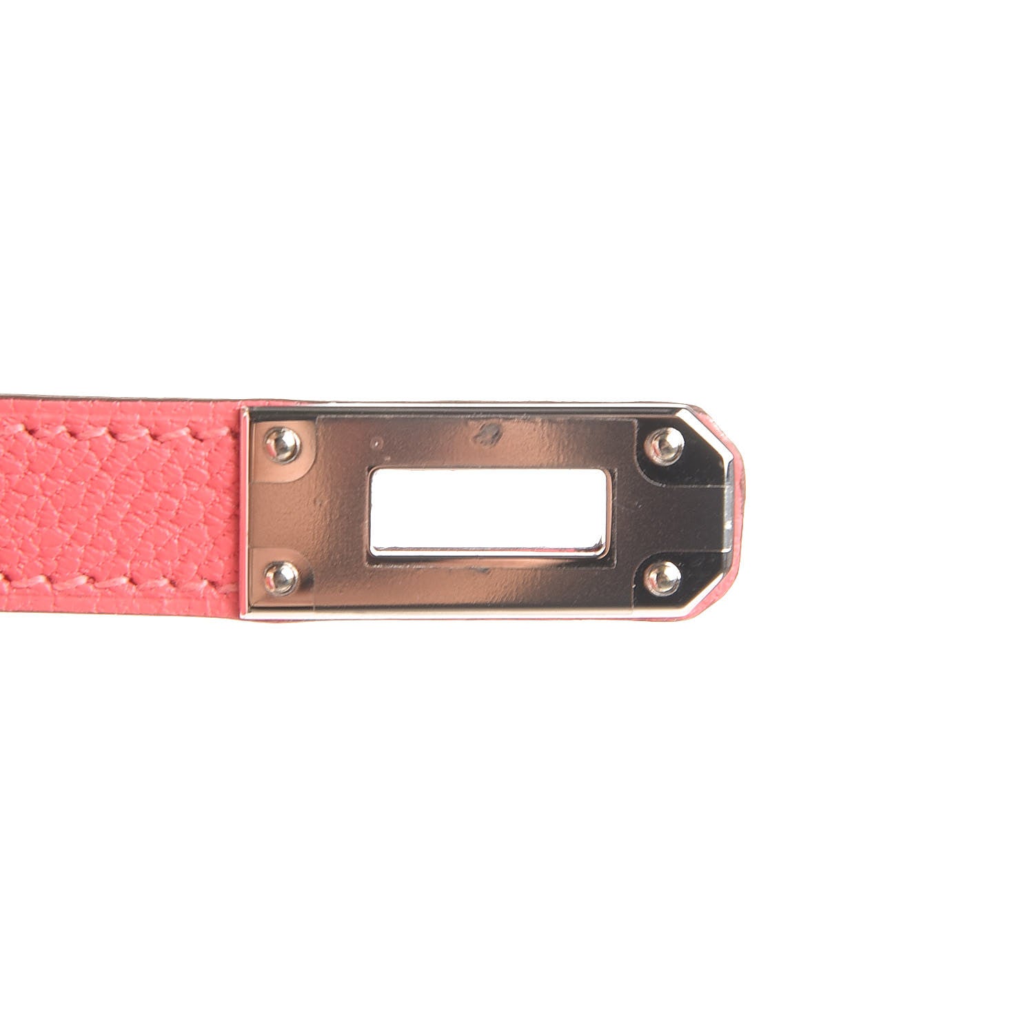 Hermes Chevre Mysore Kelly Longue Wallet Rose Lipstick 12 of 13