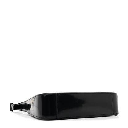 Saint Laurent Patent Monochrome Le 5 A 7 Hobo Black 4 of 10