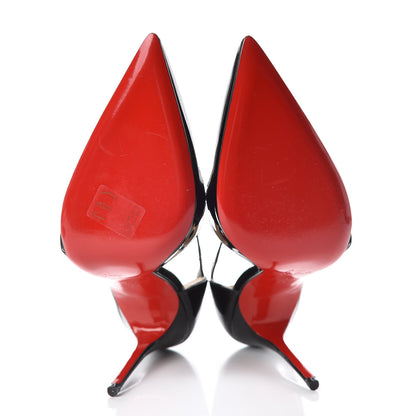 Christian Louboutin Patent Ograde 100 Pumps 38 Black 7 of 11