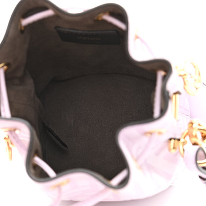 Fendi Vitello Termosport F is Fendi FF 1974 Embossed Mini Mon Tresor Bucket Bag Anemone 5 of 10
