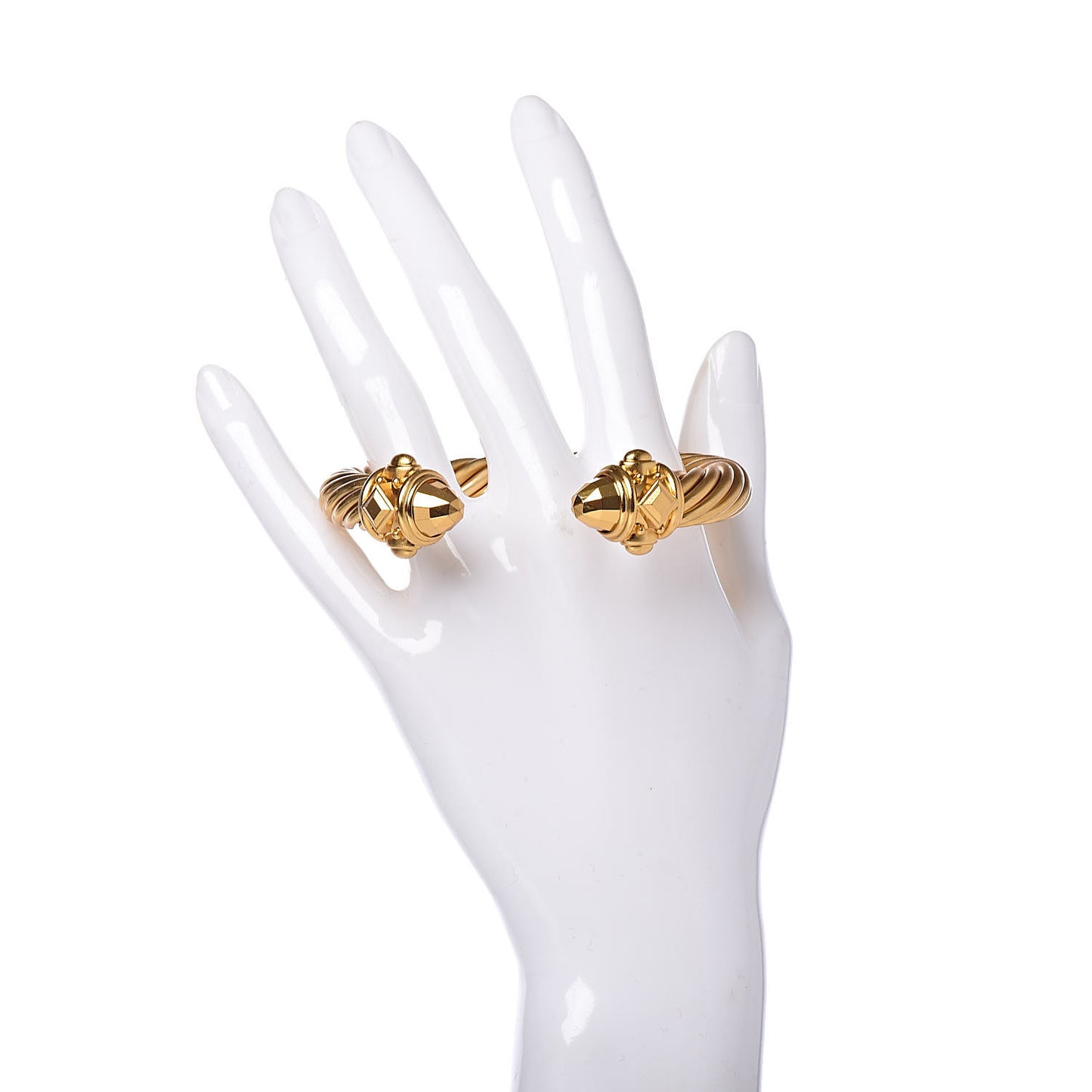 Aluminum 10mm Renaissance Bracelet Gold