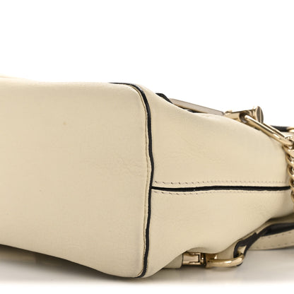 Chloe Suede Calfskin Mini Faye Backpack Off White 10 of 15