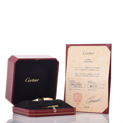 Cartier 18K Yellow Gold LOVE Bracelet 15 6 of 6