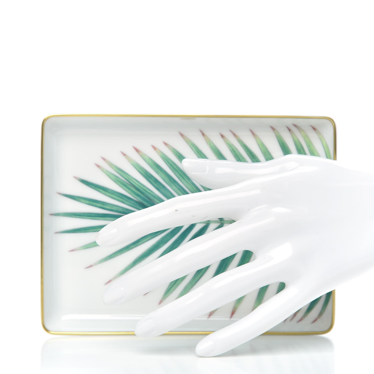 Hermes Porcelain Small Passifolia Tray N°2 2 of 5