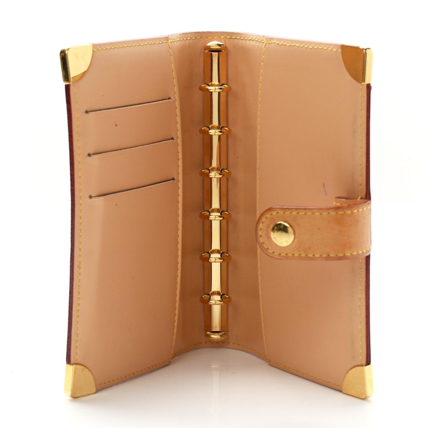 Monogram Multicolor Small Ring Agenda Cover White