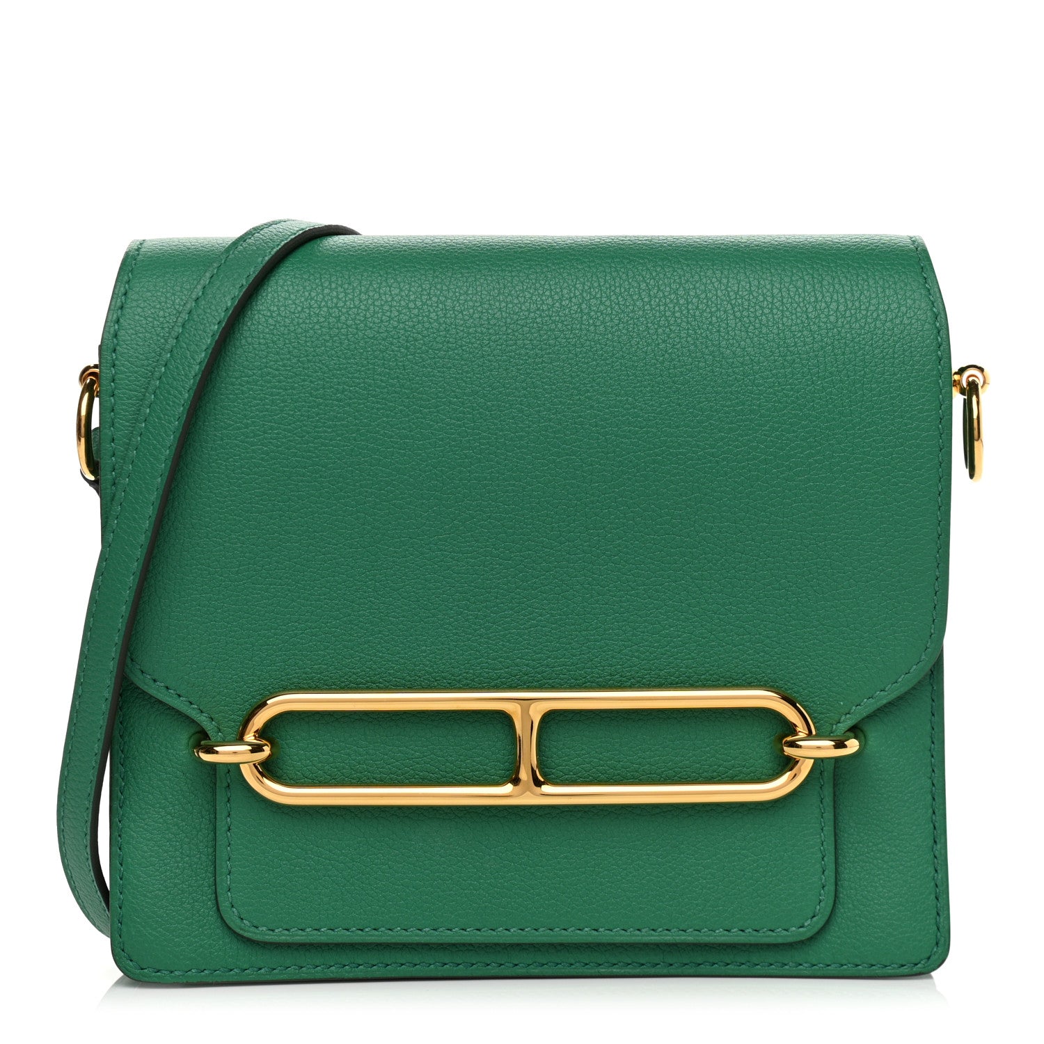 Hermes Evercolor Mini Sac Roulis Vert Vertigo 1 of 9