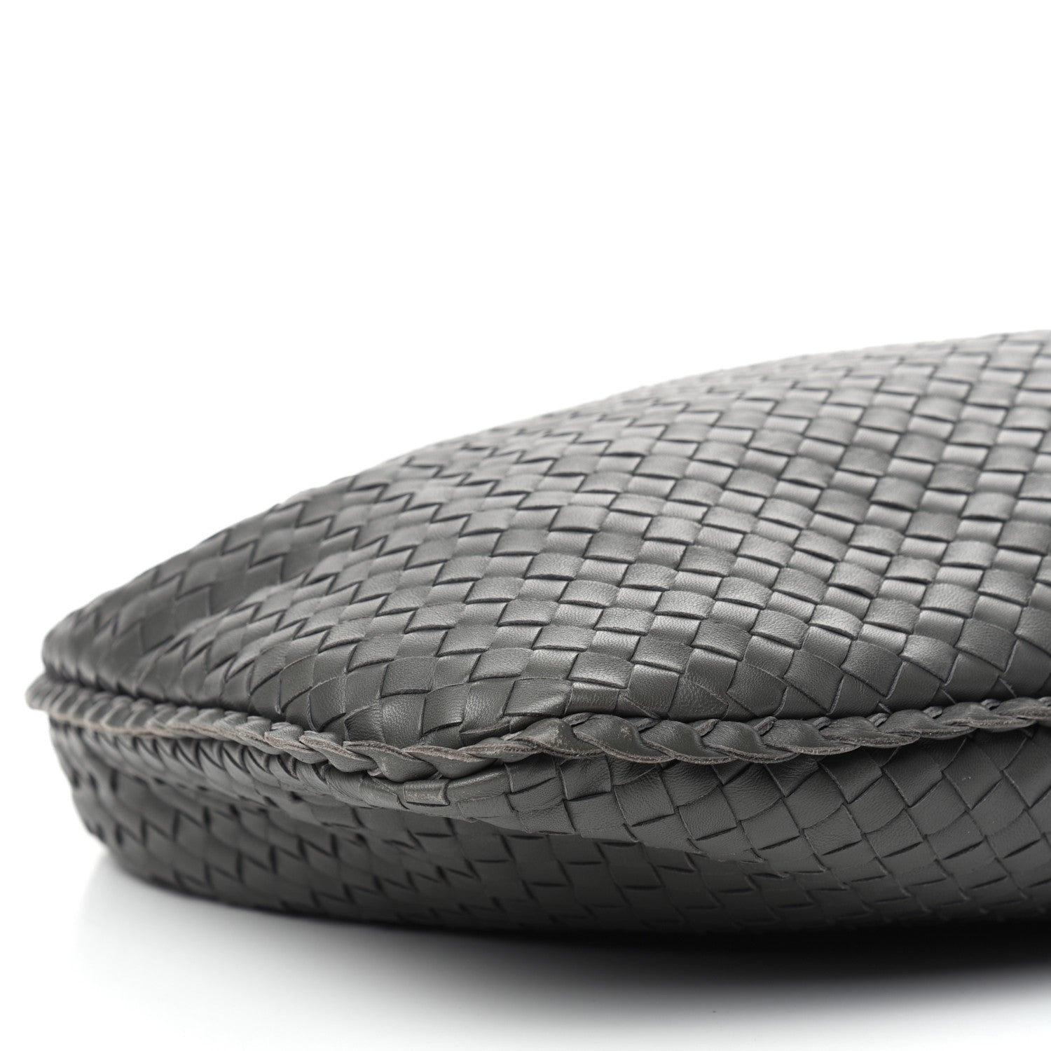 Bottega Veneta Nappa Intrecciato Large Veneta Hobo Light Grey 7 of 9