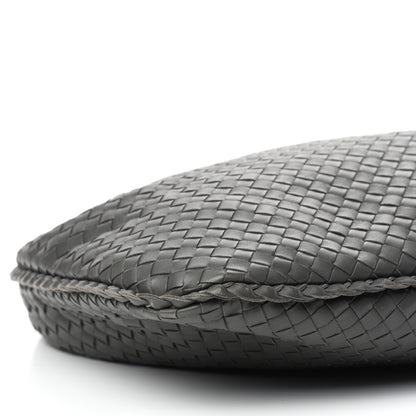 Bottega Veneta Nappa Intrecciato Large Veneta Hobo Light Grey 7 of 9