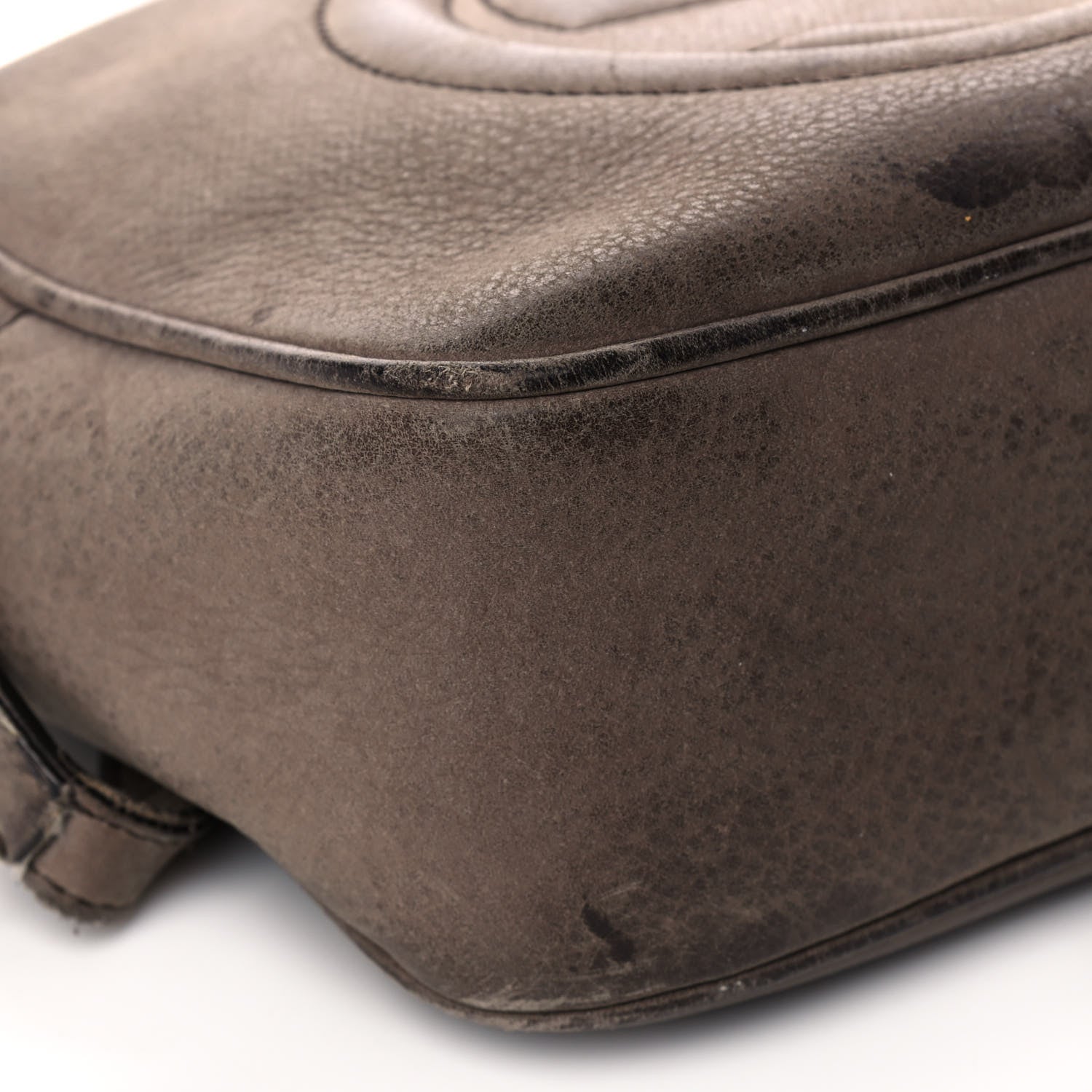 Gucci Vitello Range Small Soho Disco Bag Grey Field 10 of 15