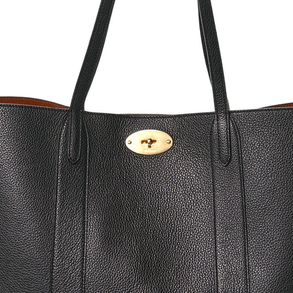 Mulberry Small Classic Grain Bayswater Tote Black 9 of 12