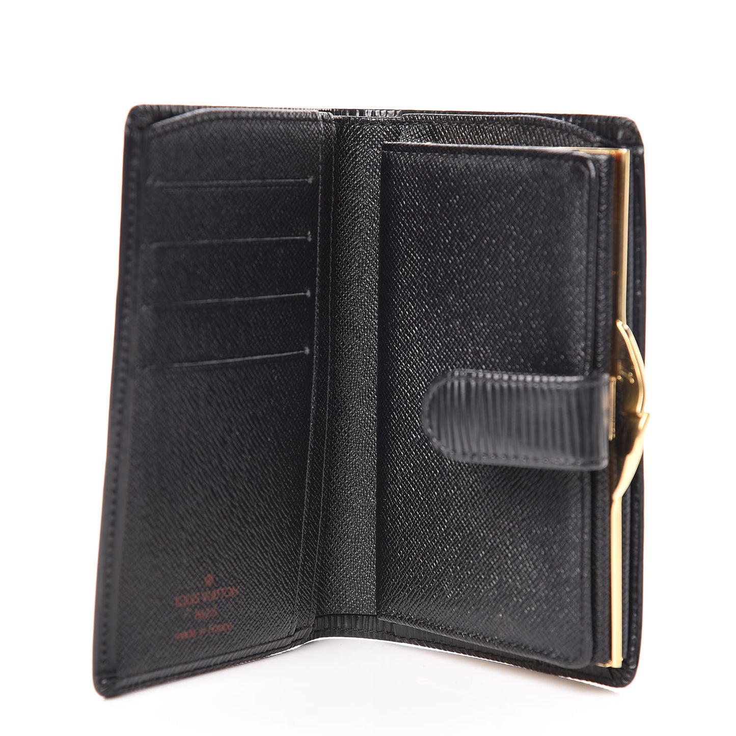 Epi French Purse Wallet Black
