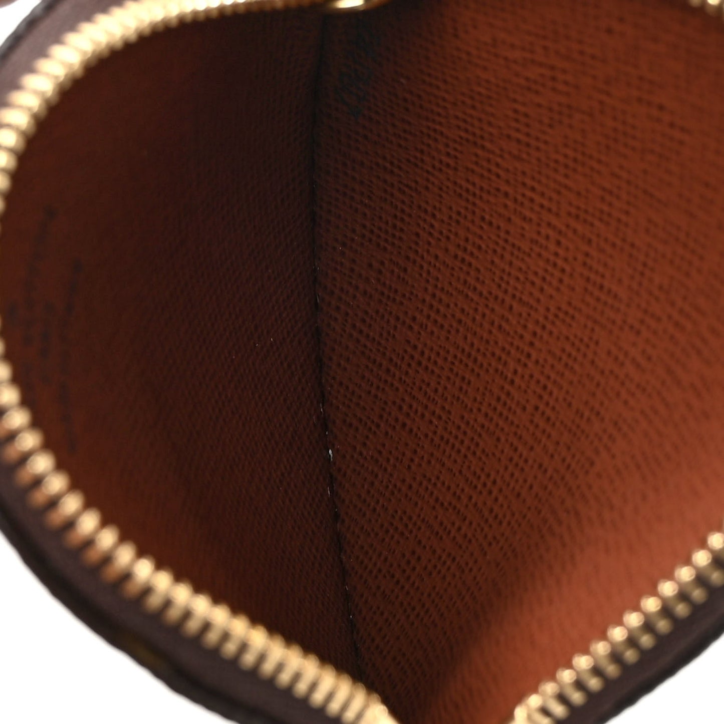Monogram Round Coin Purse