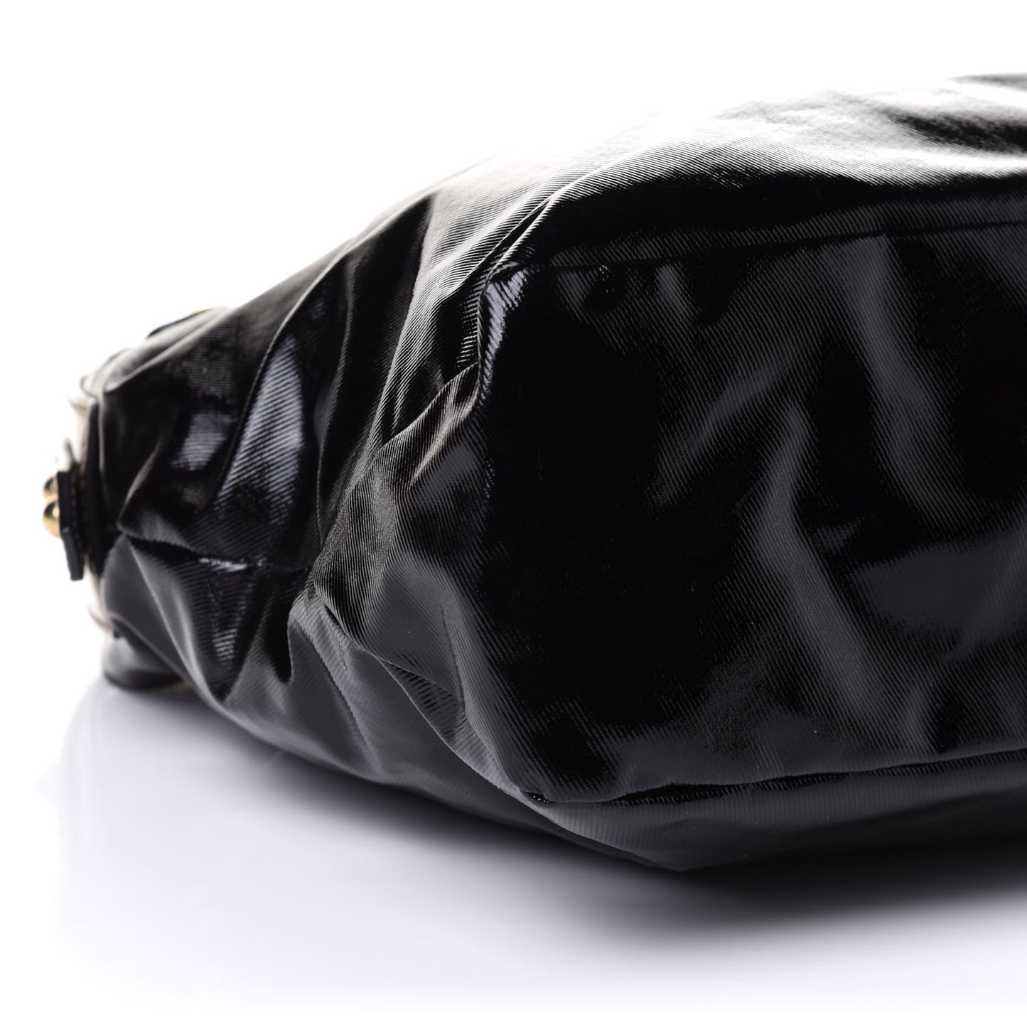 Dialux Medium Horsebit Chain Hobo Black