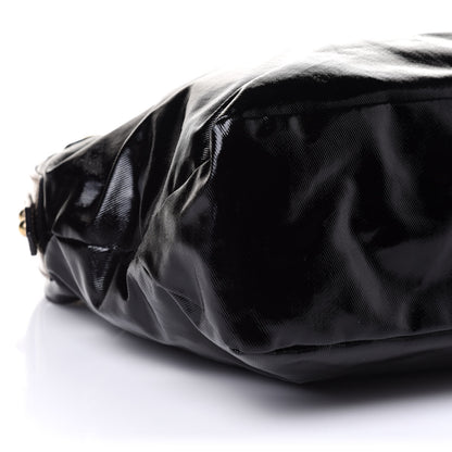 Gucci Dialux Medium Horsebit Chain Hobo Black 5 of 13
