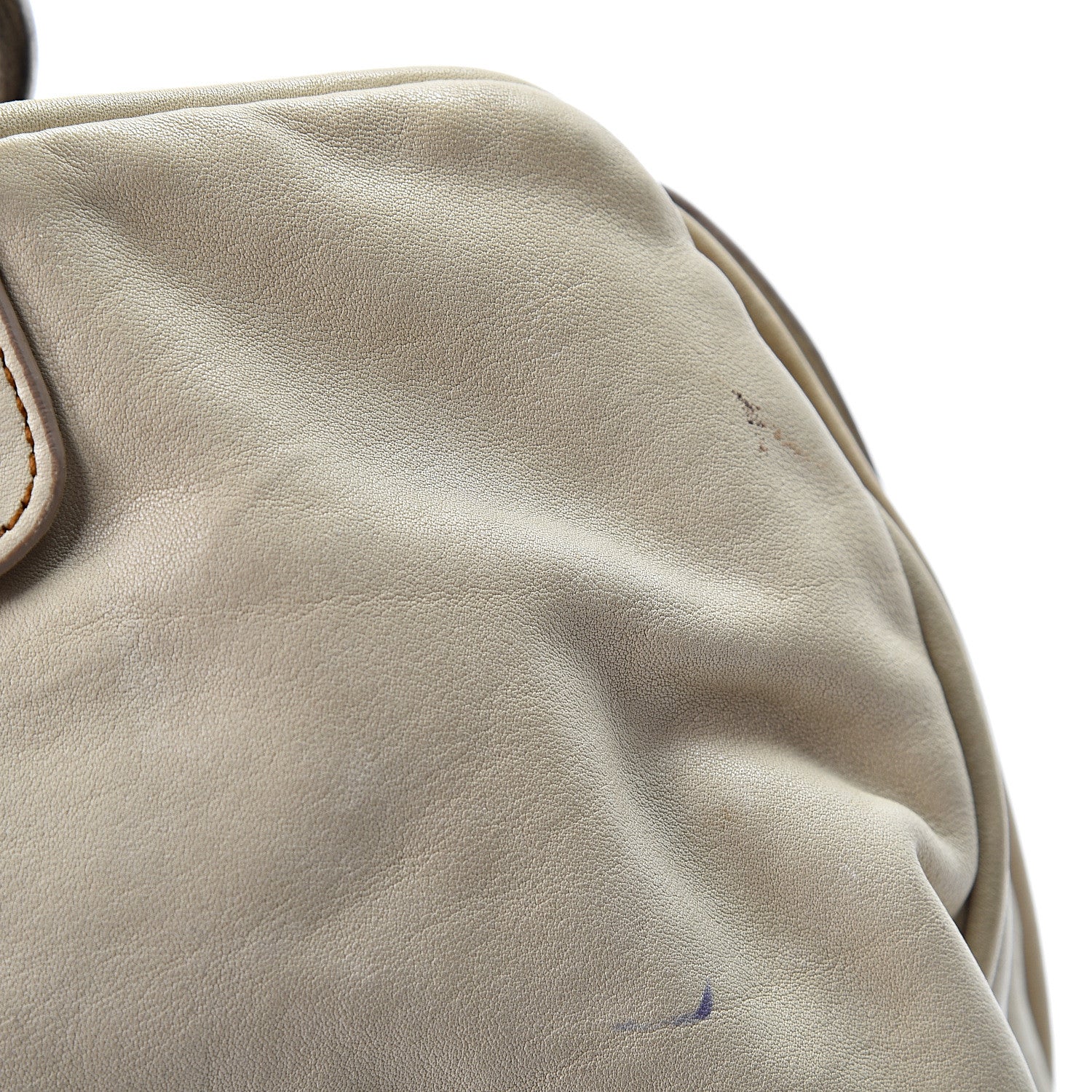 Christian Dior Calfskin Medium Gaucho Double Saddle Bag Ivory 11 of 12