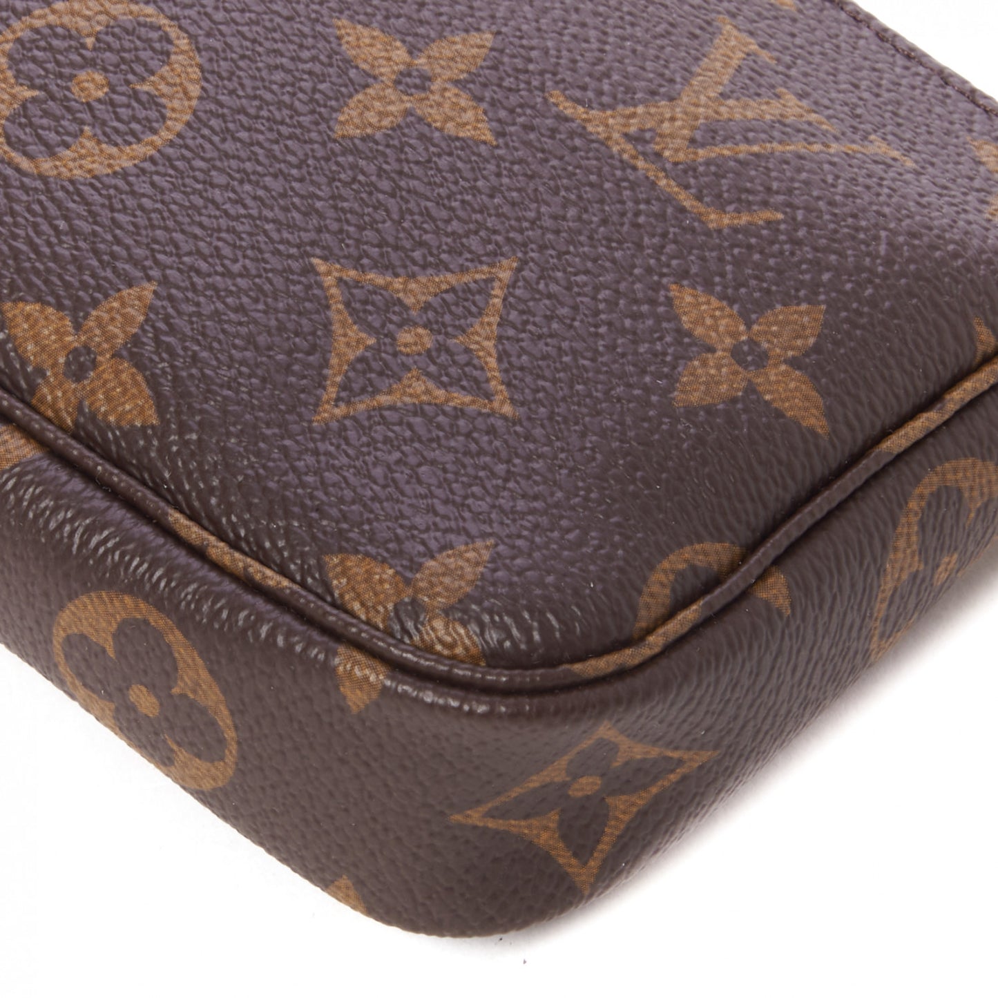 Monogram 2020 Christmas Animation Roller Coaster Mini Pochette Accessories Pivoine