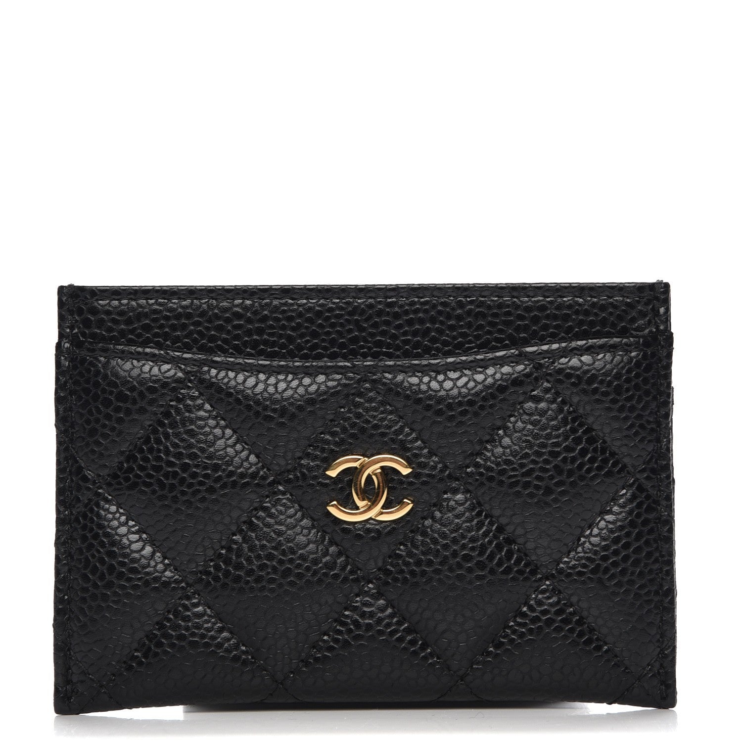 Chanel Caviar Quilted Card Holder Black 1 of 7
