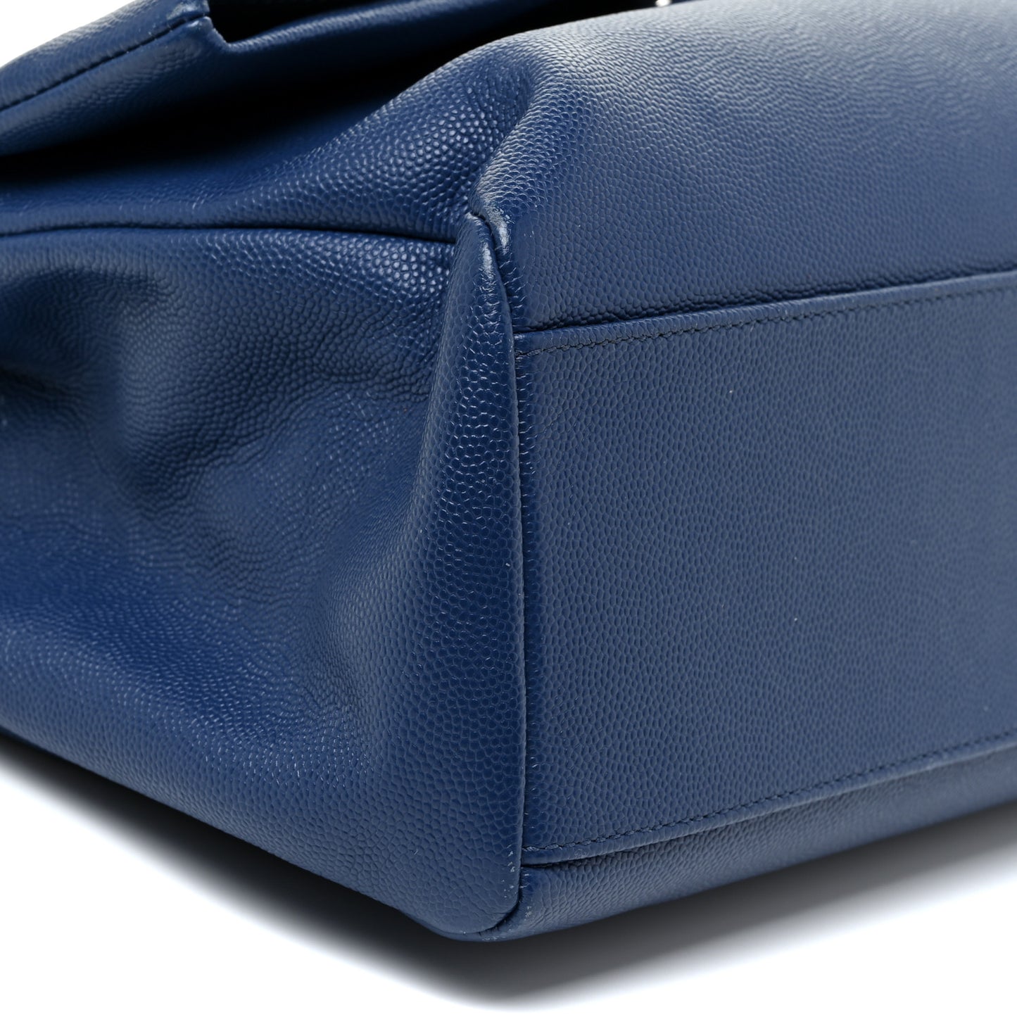 Grain De Poudre Medium West Hollywood Monogram Fold-Over Denim