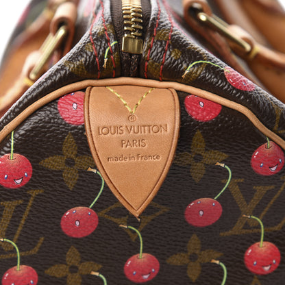 Louis Vuitton Monogram Cerises Speedy 25 9 of 11