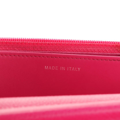 Chanel Caviar Quilted Wallet On Chain WOC Pink 9 of 9