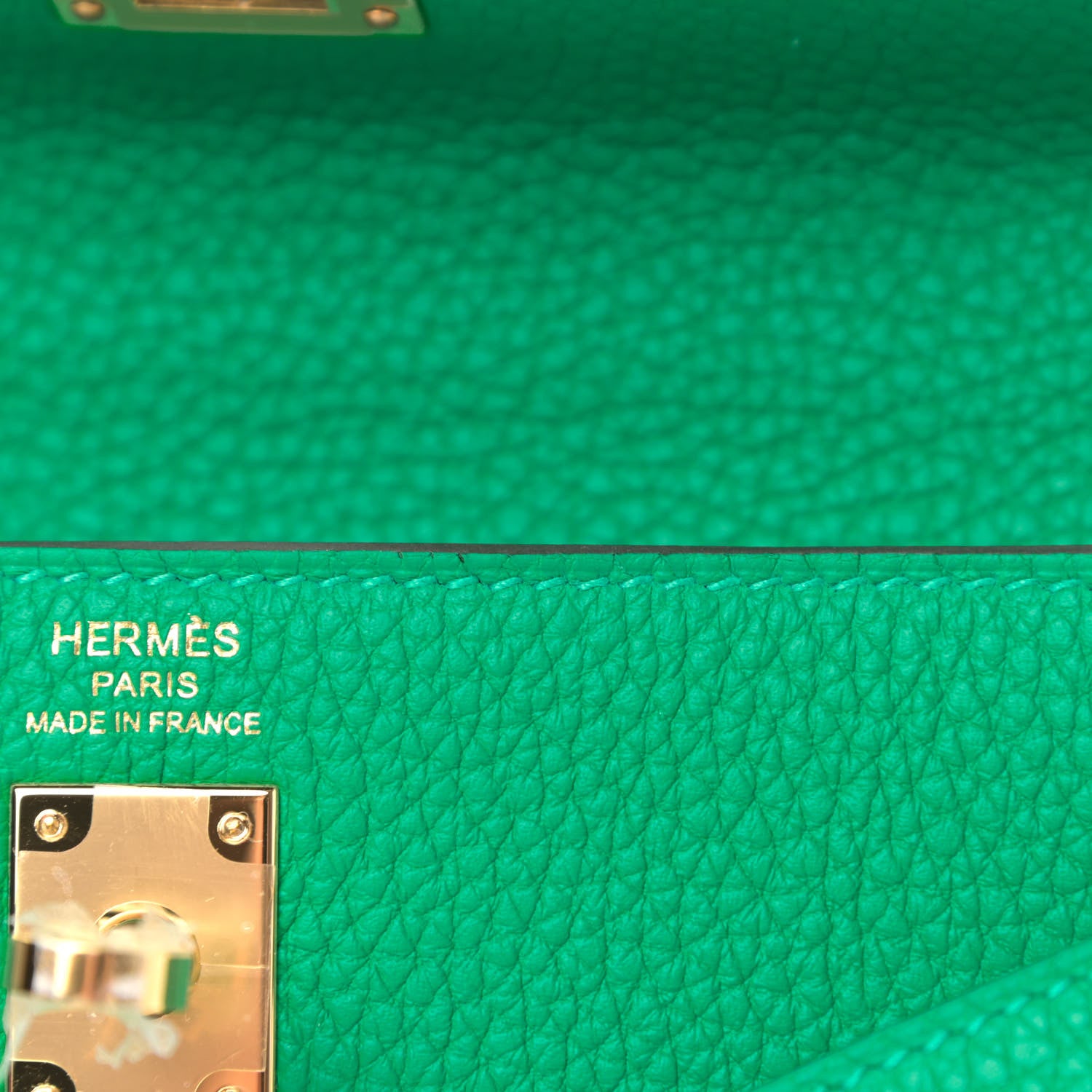 Hermes Togo Kelly Retourne 25 Menthe 9 of 10