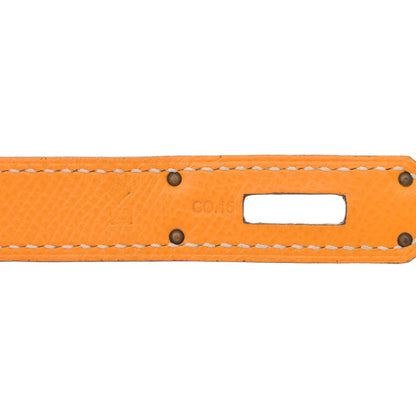 Hermes Epsom Candy Birkin 30 Jaune D'Or Feu 7 of 11