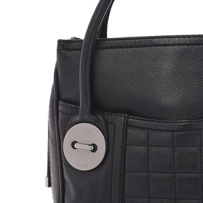 Chanel Caviar Square Quilted Shoulder Bag Black 10 of 10