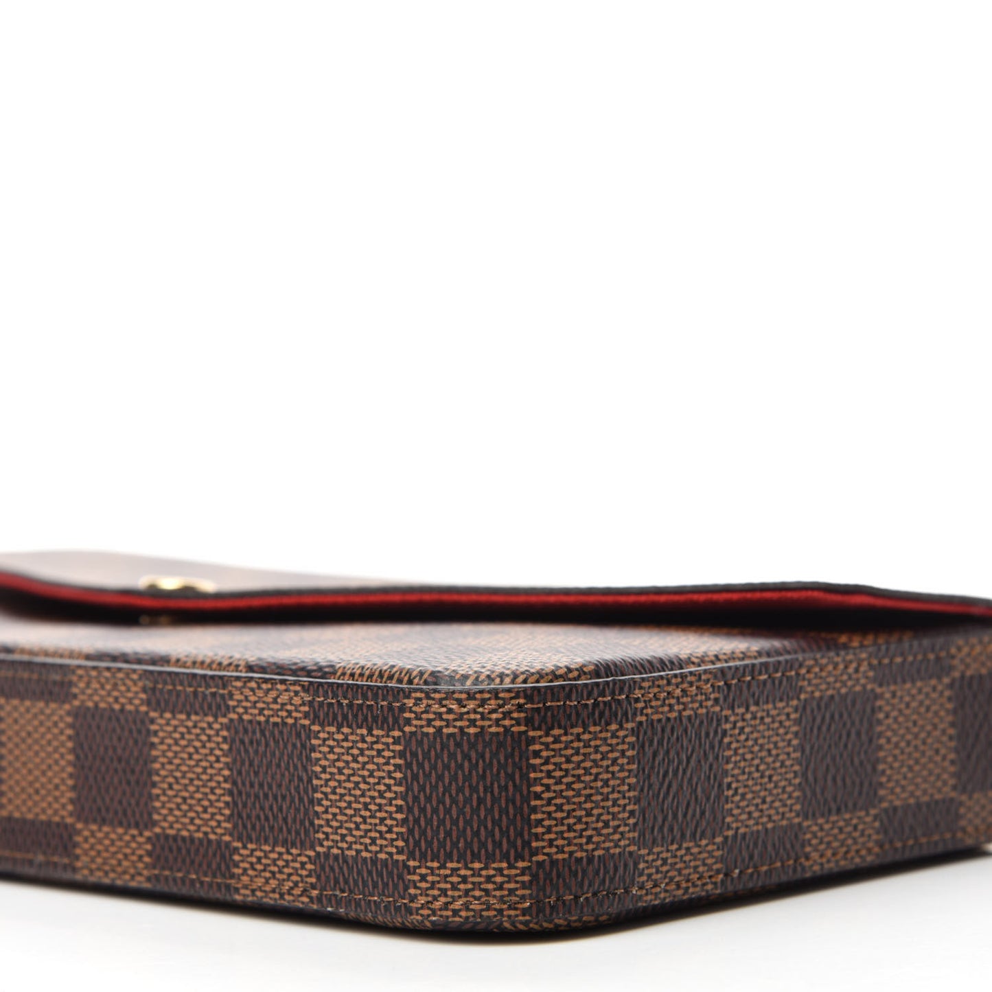 Damier Ebene Pochette Felicie Chain Wallet