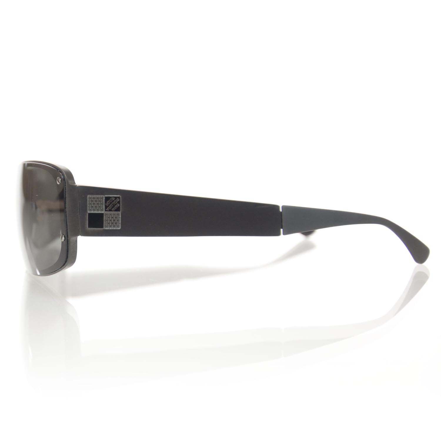 Louis Vuitton Damier Folding Evasion Sunglasses 3 of 7