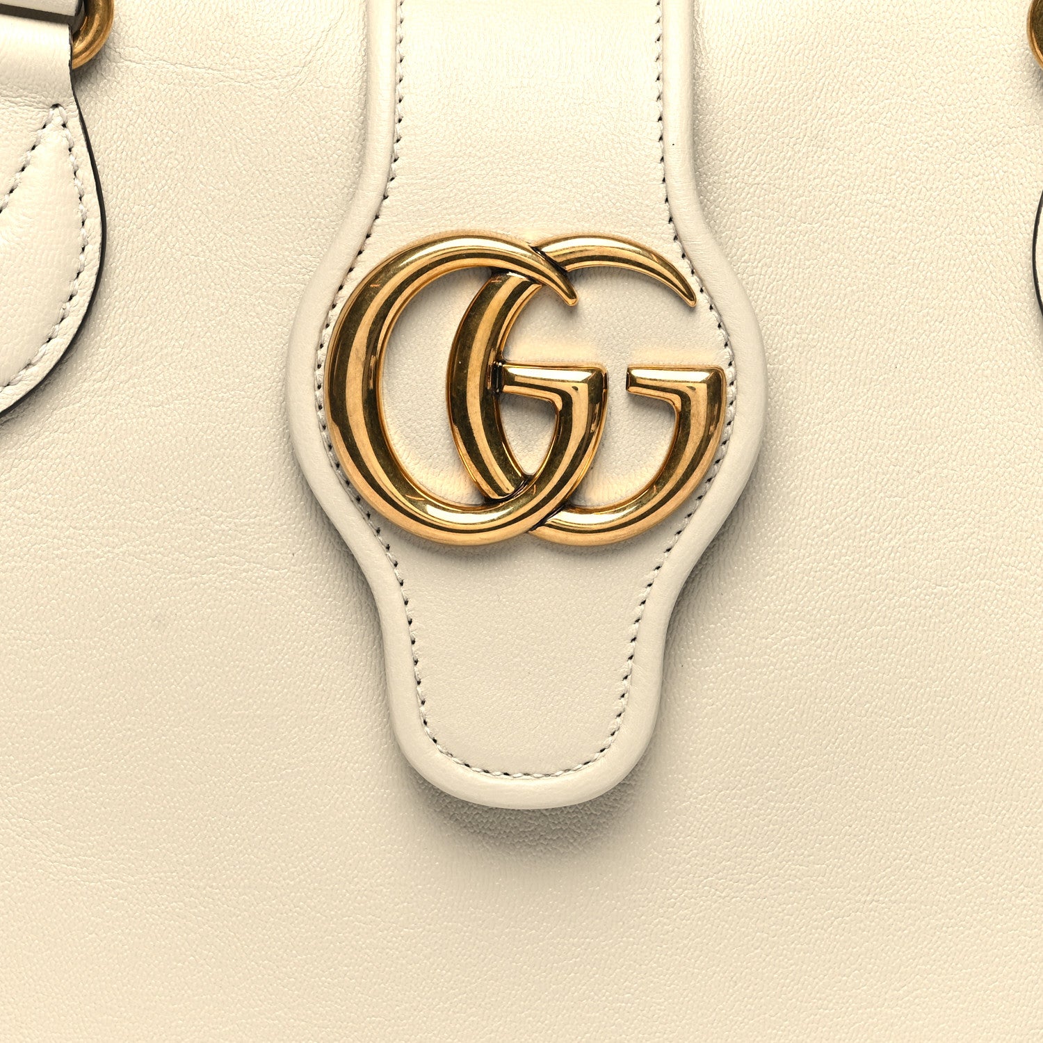 Gucci New Sakai Calfskin Lux Small Dahlia Tote Mystic White 10 of 12