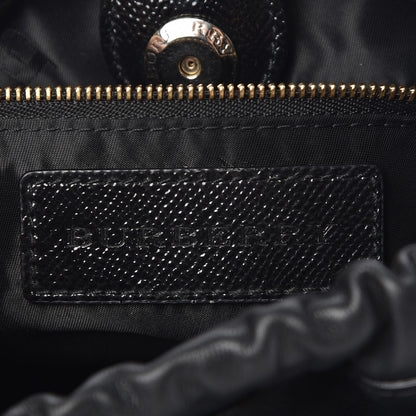 Burberry Patent Grained Calfskin Little Crush Black 7 of 9