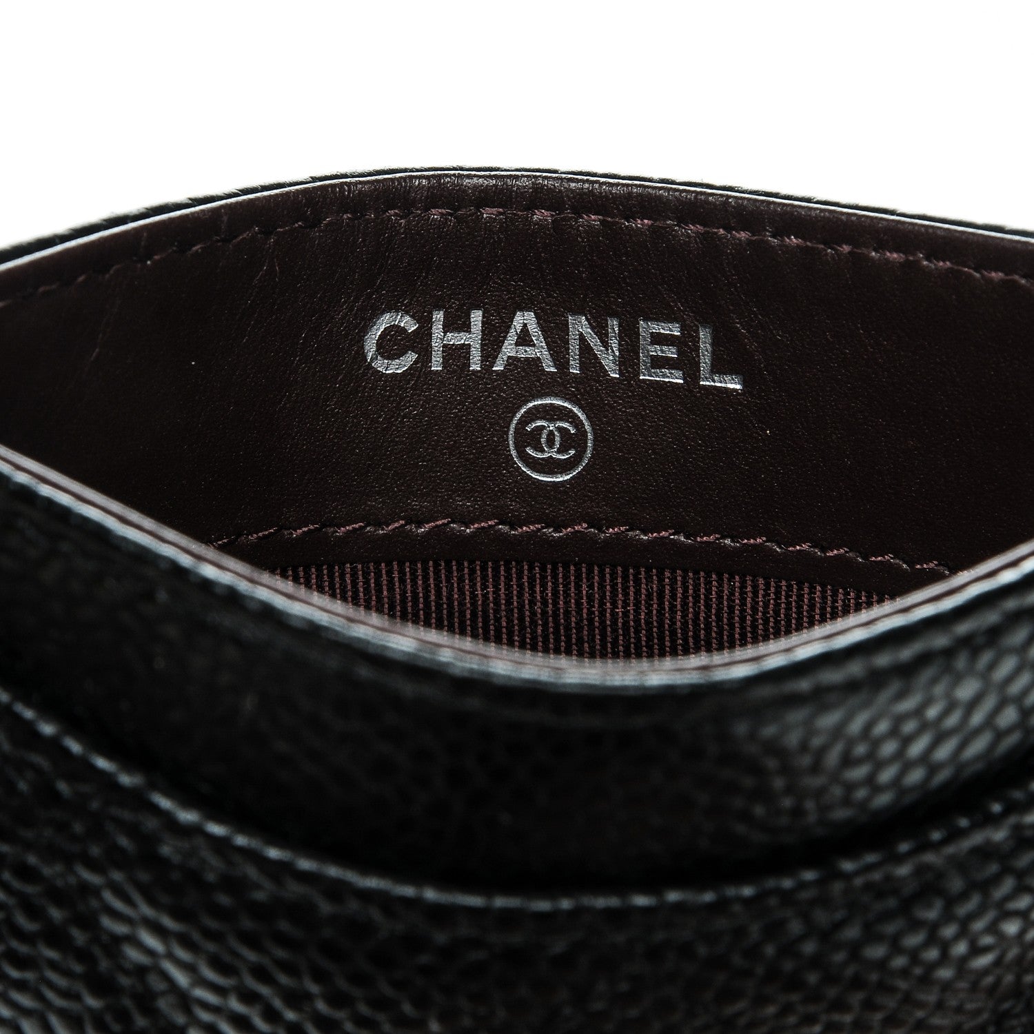 Chanel Caviar Quilted Card Holder Black 5 of 7