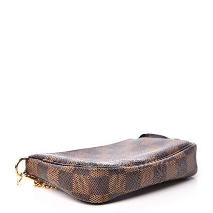 Louis Vuitton Damier Ebene Mini Pochette Accessories 4 of 8
